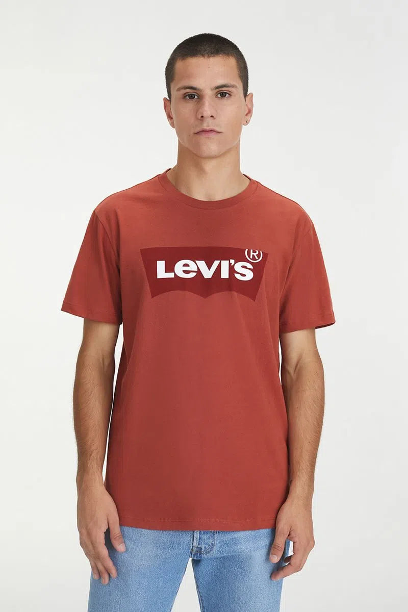 Remera Levis Standard Graphic Crew Batwing Bambaci