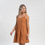 Vestido Rusty Heather Slip Cocoa